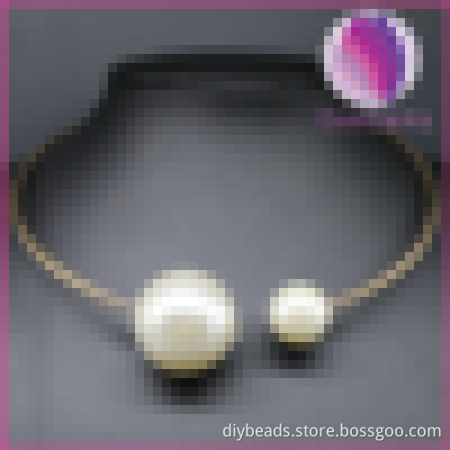 fashion peals choker necklace